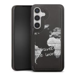 Snap Wallet Case schwarz