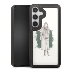 Snap Wallet Case schwarz