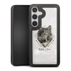 Snap Wallet Case schwarz