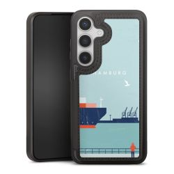 Snap Wallet Case schwarz