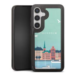 Snap Wallet Case schwarz