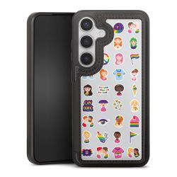 Snap Wallet Case schwarz