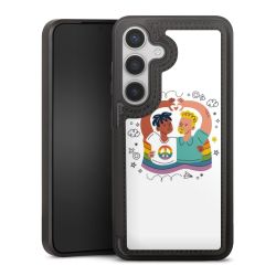 Snap Wallet Case schwarz