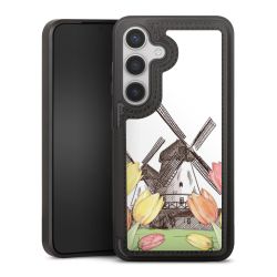 Snap Wallet Case schwarz