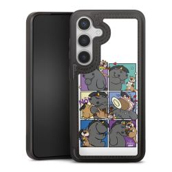 Snap Wallet Case schwarz