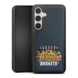 Snap Wallet Case schwarz