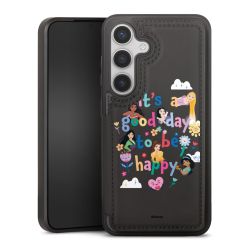 Snap Wallet Case schwarz