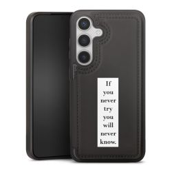 Snap Wallet Case schwarz