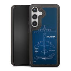 Snap Wallet Case schwarz