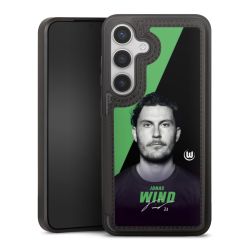 Snap Wallet Case schwarz