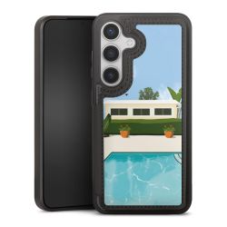 Snap Wallet Case schwarz