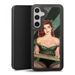 Snap Wallet Case schwarz