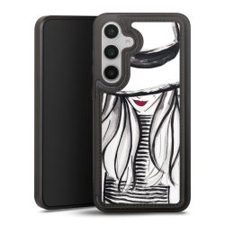 Snap Wallet Case schwarz