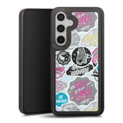 Snap Wallet Case schwarz