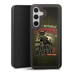 Snap Wallet Case schwarz