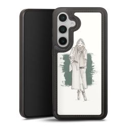 Snap Wallet Case schwarz