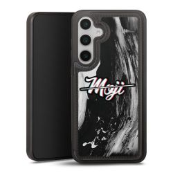 Snap Wallet Case schwarz