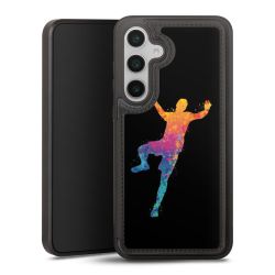 Snap Wallet Case schwarz