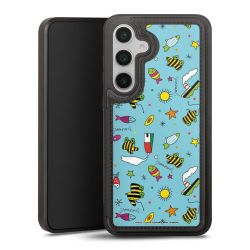 Snap Wallet Case schwarz