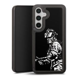 Snap Wallet Case schwarz