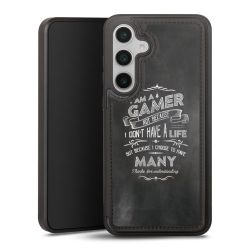 Snap Wallet Case schwarz