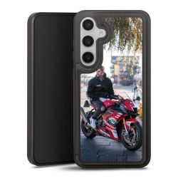 Snap Wallet Case schwarz