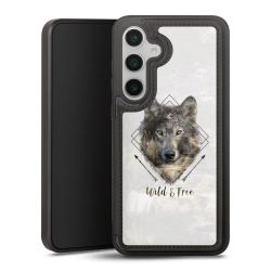 Snap Wallet Case schwarz