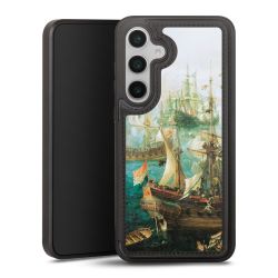 Snap Wallet Case schwarz