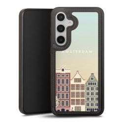 Snap Wallet Case schwarz