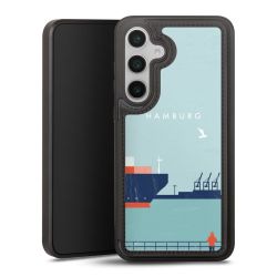 Snap Wallet Case schwarz