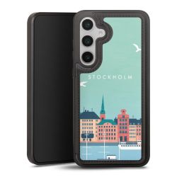 Snap Wallet Case schwarz