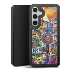 Snap Wallet Case schwarz