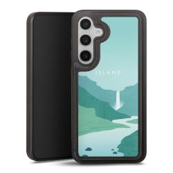 Snap Wallet Case schwarz