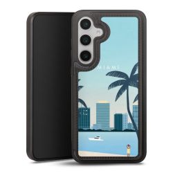 Snap Wallet Case schwarz