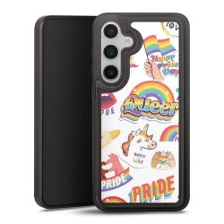 Snap Wallet Case schwarz