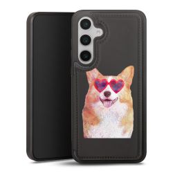 Snap Wallet Case schwarz