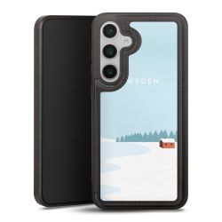 Snap Wallet Case schwarz