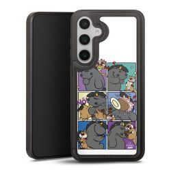 Snap Wallet Case schwarz