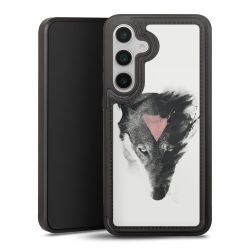 Snap Wallet Case schwarz