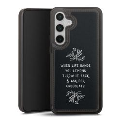 Snap Wallet Case schwarz