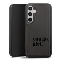 Snap Wallet Case schwarz