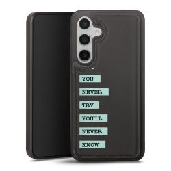 Snap Wallet Case schwarz