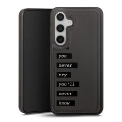 Snap Wallet Case schwarz