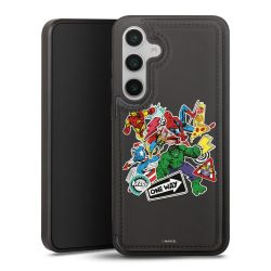 Snap Wallet Case schwarz