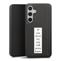 Snap Wallet Case schwarz