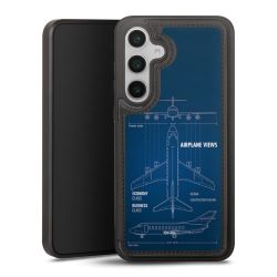 Snap Wallet Case schwarz