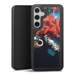 Snap Wallet Case schwarz