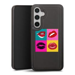 Snap Wallet Case schwarz