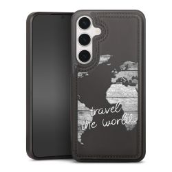 Snap Wallet Case schwarz