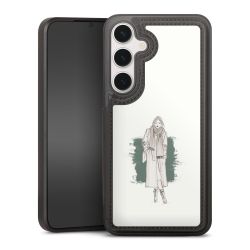 Snap Wallet Case schwarz